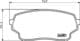 2430101 Textar Гальмівні колодки для Suzuki Grand Vitara