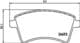 2469301 Textar Гальмівні колодки