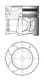 41703600 Kolbenschmidt Поршень двигателя
