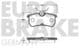 5502222550 Eurobrake Гальмівні колодки