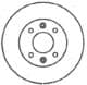 561364JC Jurid Гальмівний диск