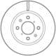 562694JC Jurid Гальмівний диск для Suzuki Swift