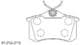 KD7711 Asimco Тормозные колодки