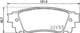 np1110 Nisshinbo Гальмівні колодки