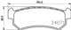 NP6045 Nisshinbo Тормозные колодки