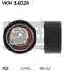 VKM 16020 SKF Натяжний ролик ременя ГРМ