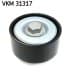 vkm31317 SKF Обводной ролик поликлинового ремня