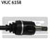 VKJC 6158 SKF Полуось