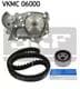 VKMC 06000 SKF Комплект ременя ГРМ + помпа