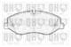 bp1862 Quinton Hazell Тормозные колодки
