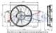 098116N Aks Dasis Вентилятор системи охолодження двигуна для Ford Fiesta