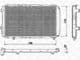 350213706000 Magneti Marelli Радіатор охолодження двигуна