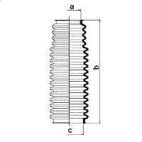 83683 Spidan Пильник кермової рейки