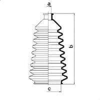 83800 Spidan Пыльник рулевой рейки