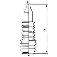 83908 Spidan Пильник кермової рейки