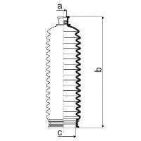 84070 Spidan Пильник кермової рейки