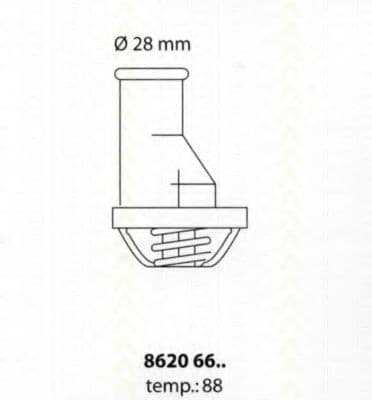 8620 6688 Triscan Термостат