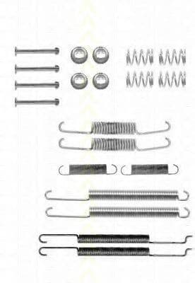 8105 292574 Triscan Монтажний комплект барабанних гальмівних колодок