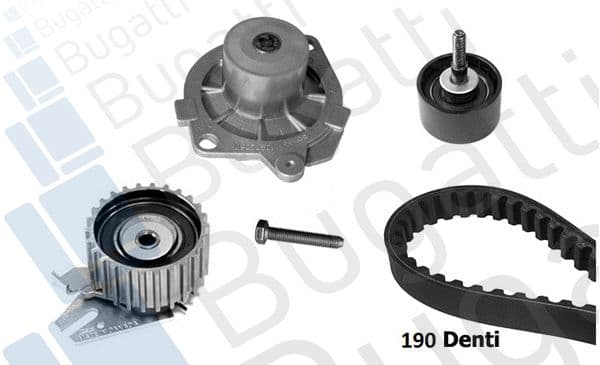 kbu5013e Bugatti Комплект ремня ГРМ + помпа