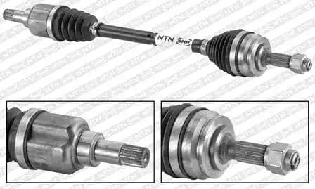 DK66001 SNR Полуось