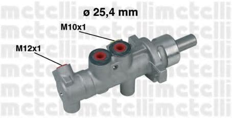 05-0414 Metelli Главный тормозной цилиндр