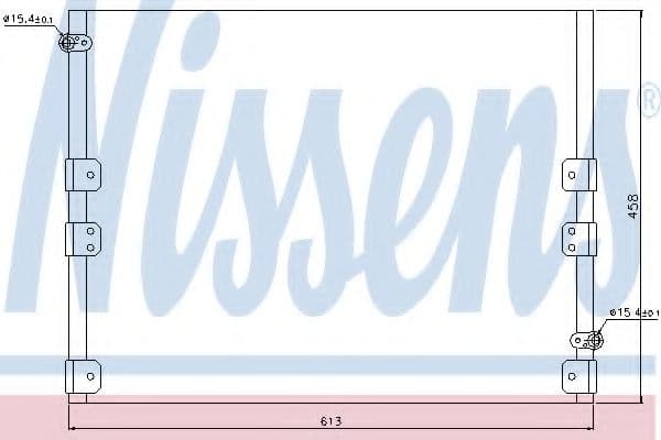 94512 Nissens Радіатор кондиціонера