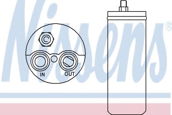 95386 Nissens Осушитель кондиционера