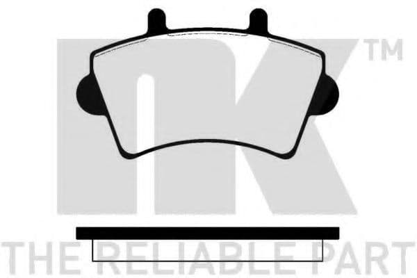 223631 NK Гальмівні колодки