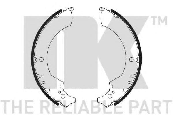2751419 NK Тормозные колодки