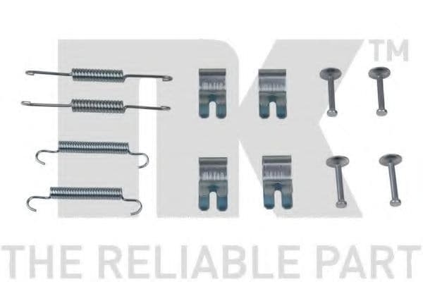 79400013 NK Монтажний комплект барабанних гальмівних колодок для Land Rover Freelander