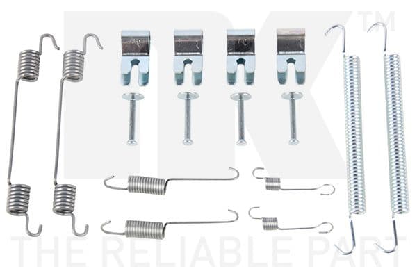 7940972 NK Монтажний комплект барабанних гальмівних колодок для Land Rover Freelander