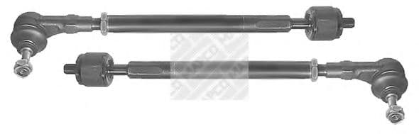 19155 MAPCO Кермова тяга в комплекті для Renault Clio