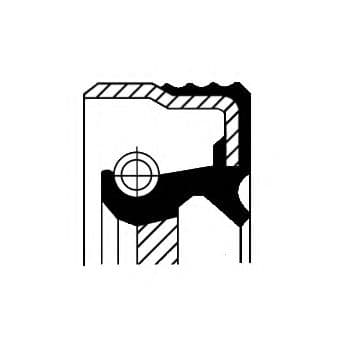 12012580B Corteco Сальник колінчастого вала