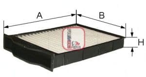 S 3107 C Sofima Фильтр салона для Renault Megane