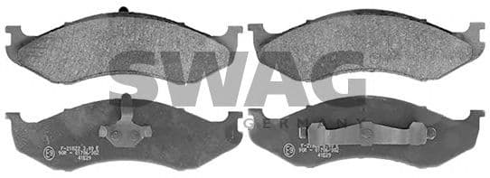60 11 6197 SWAG Гальмівні колодки