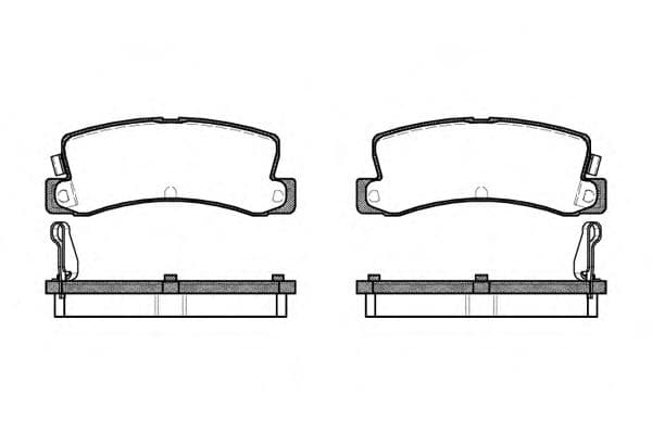 2214.04 Roadhouse Гальмівні колодки