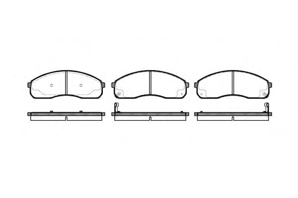 2821.12 Roadhouse Гальмівні колодки