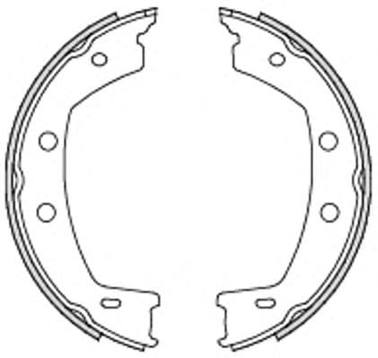 4755.00 Remsa Колодки ручника для Land Rover Freelander