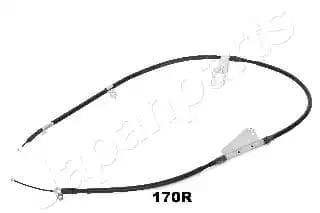 bc170r Japanparts Трос ручного гальма для Nissan Navara