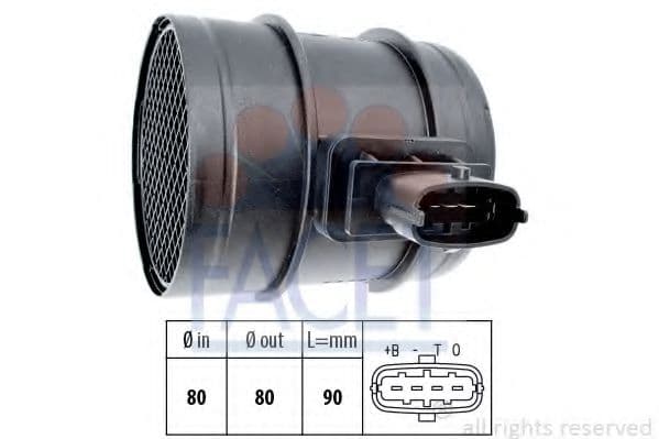10.1293 Facet Расходомер воздуха