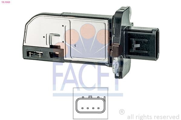 101563 Facet Витратомір повітря