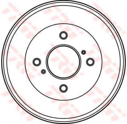 DB4047 TRW Гальмівний барабан