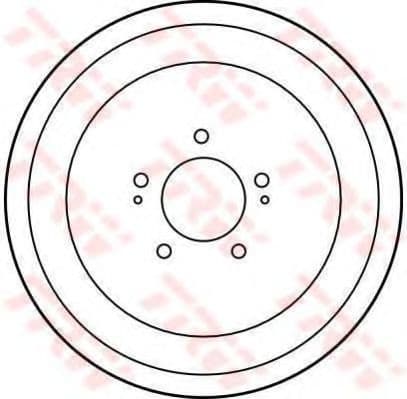 DB4261 TRW Тормозной барабан