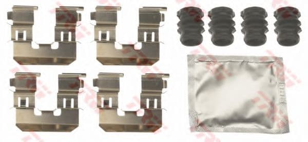 PFK679 TRW Комплектующие дисковых тормозных колодок