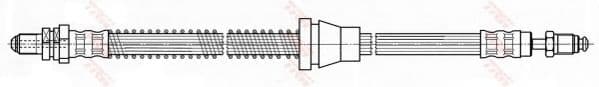 PHC289 TRW Тормозной шланг для Ford Ka