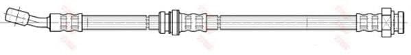 PHD367 TRW Гальмівний шланг