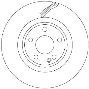 DF6867 TRW Тормозной диск