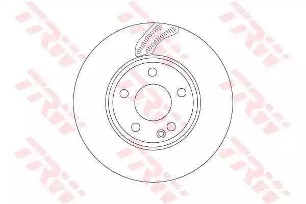 DF6591 TRW Гальмівний диск