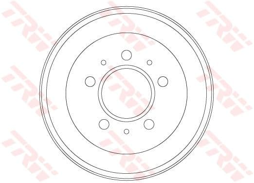 db4453 TRW Тормозной барабан