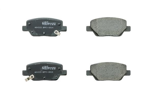 bpfi2014 Aisin Гальмівні колодки для Fiat Tipo